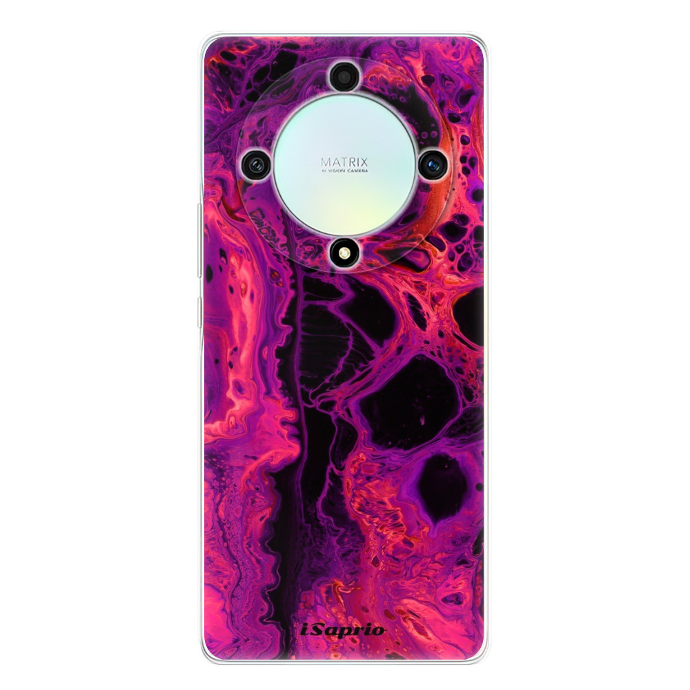 Odolné silikónové puzdro iSaprio - Abstract Dark 01 - Honor Magic5 Lite 5G