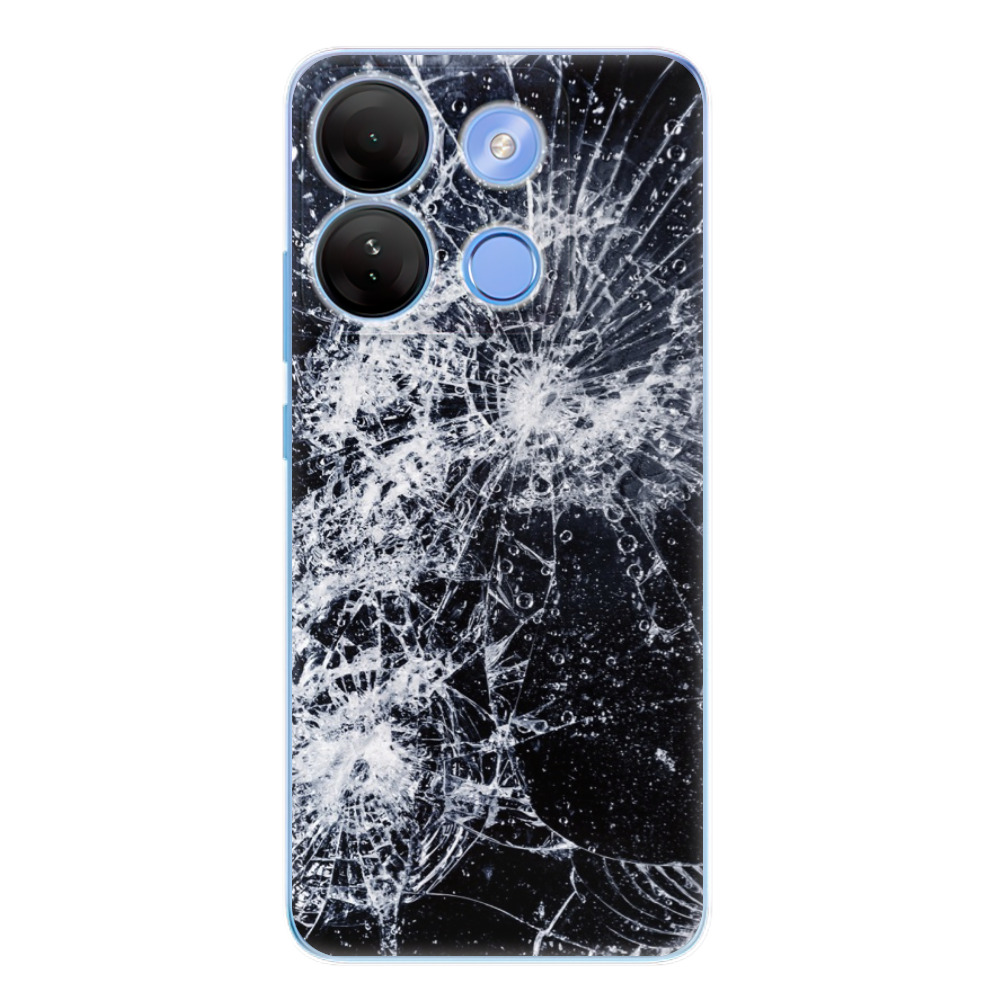 Odolné silikónové puzdro iSaprio - Cracked - Infinix Smart 7