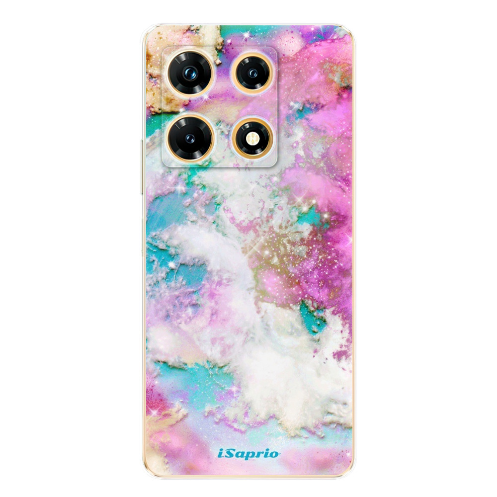 Odolné silikónové puzdro iSaprio - Galactic Paper - Infinix Note 30 PRO