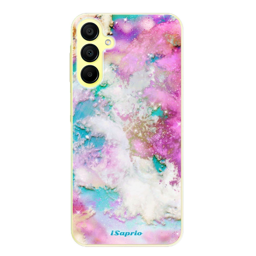 Odolné silikónové puzdro iSaprio - Galactic Paper - Samsung Galaxy A15 / A15 5G