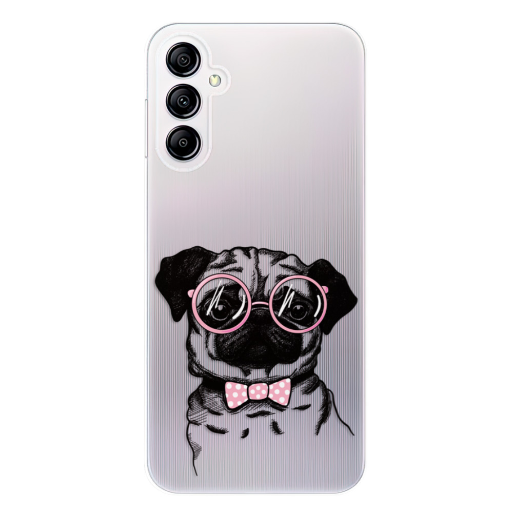 Odolné silikónové puzdro iSaprio - The Pug - Samsung Galaxy A14 / A14 5G