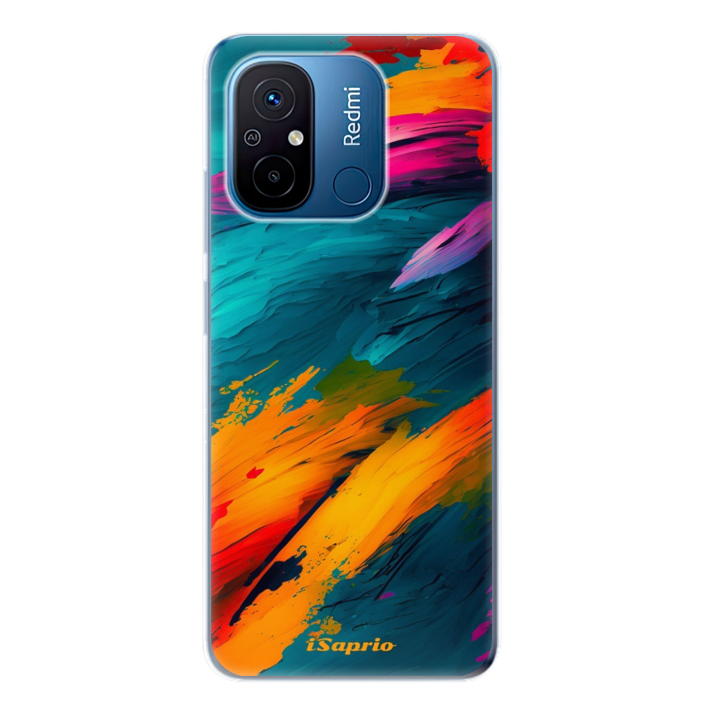 Odolné silikónové puzdro iSaprio - Blue Paint - Xiaomi Redmi 12C