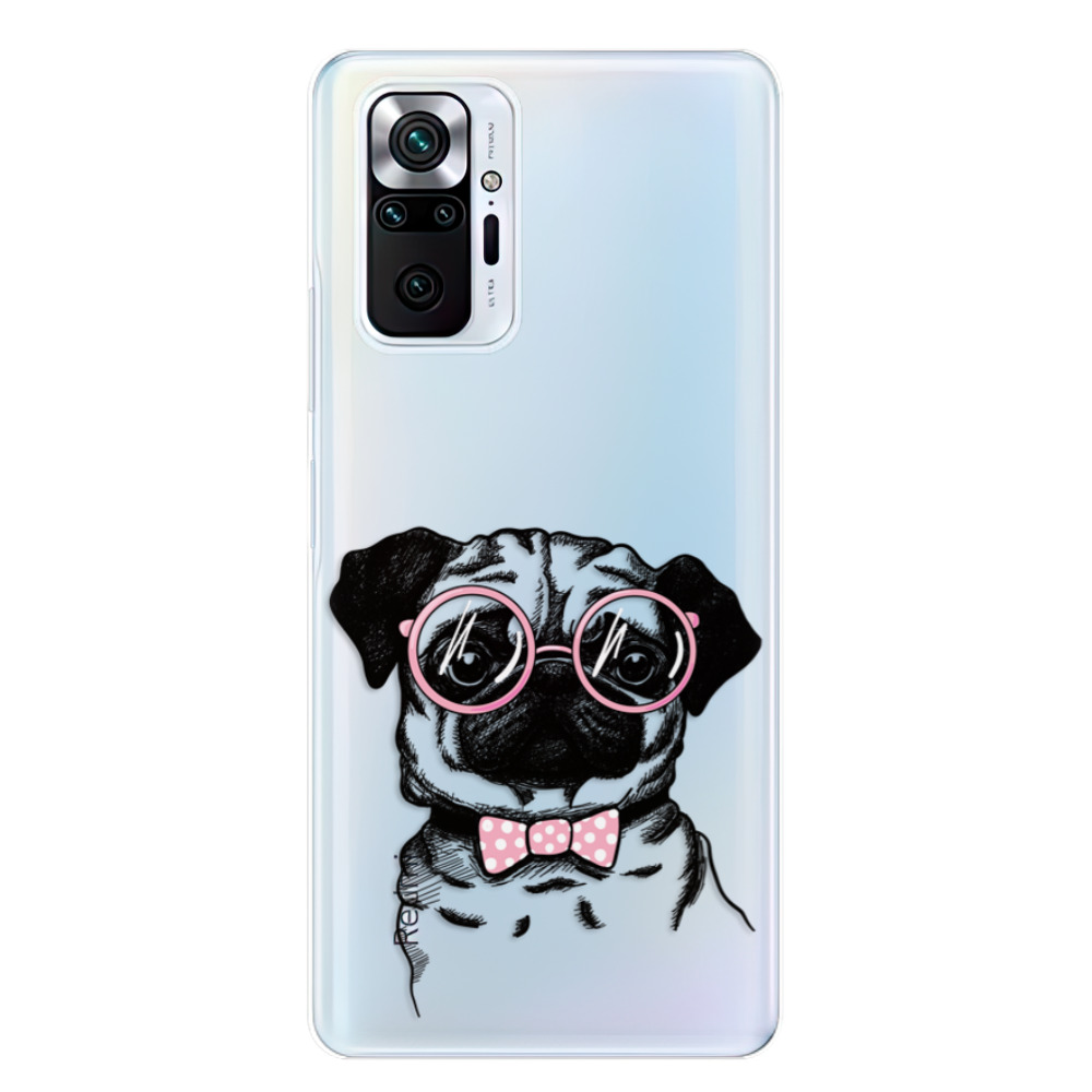 Odolné silikónové puzdro iSaprio - The Pug - Xiaomi Redmi Note 10 Pro