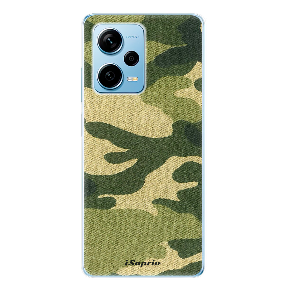 Odolné silikónové puzdro iSaprio - Green Camuflage 01 - Xiaomi Redmi Note 12 Pro 5G / Poco X5 Pro 5G