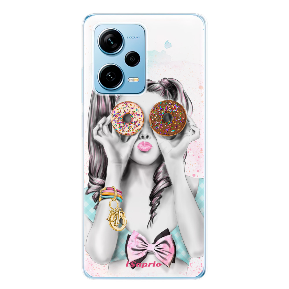 Odolné silikónové puzdro iSaprio - Donuts 10 - Xiaomi Redmi Note 12 Pro+ 5G