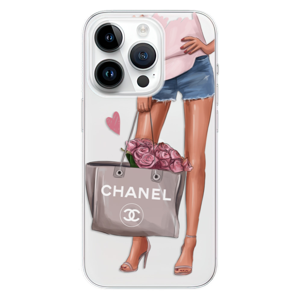 Odolné silikónové puzdro iSaprio - Fashion Bag - iPhone 15 Pro
