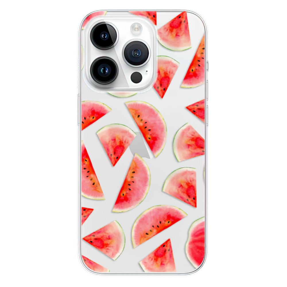 Odolné silikónové puzdro iSaprio - Melon Pattern 02 - iPhone 15 Pro