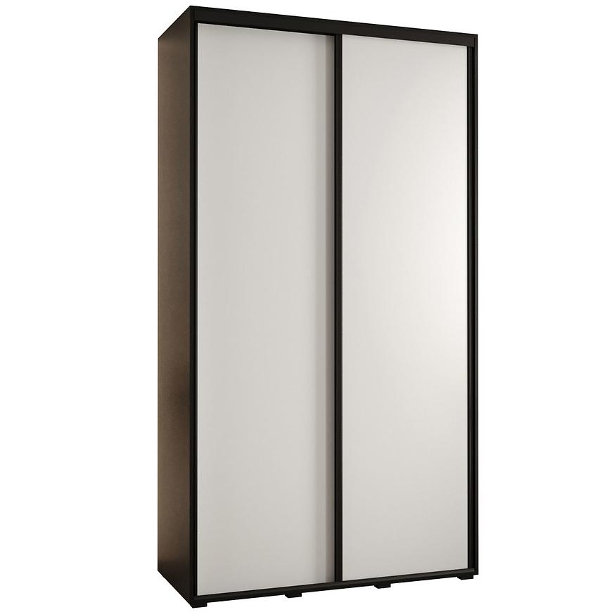 Skriňa 45 Canaris 1 140 biela/čierna/čierna