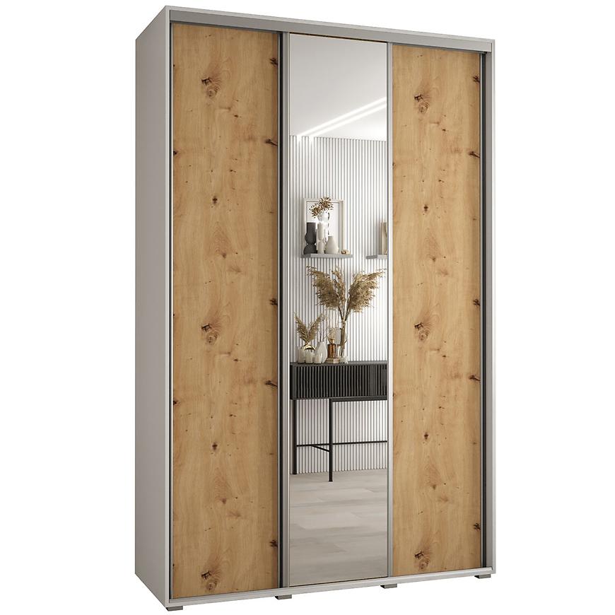 Skriňa 45 Canaris 3 160 artisan/biela/silver