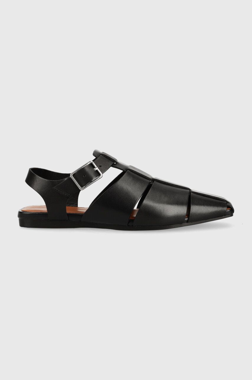 Kožené sandále Vagabond Shoemakers WIOLETTA WIOLETTA dámske, čierna farba, 5501.101.20,