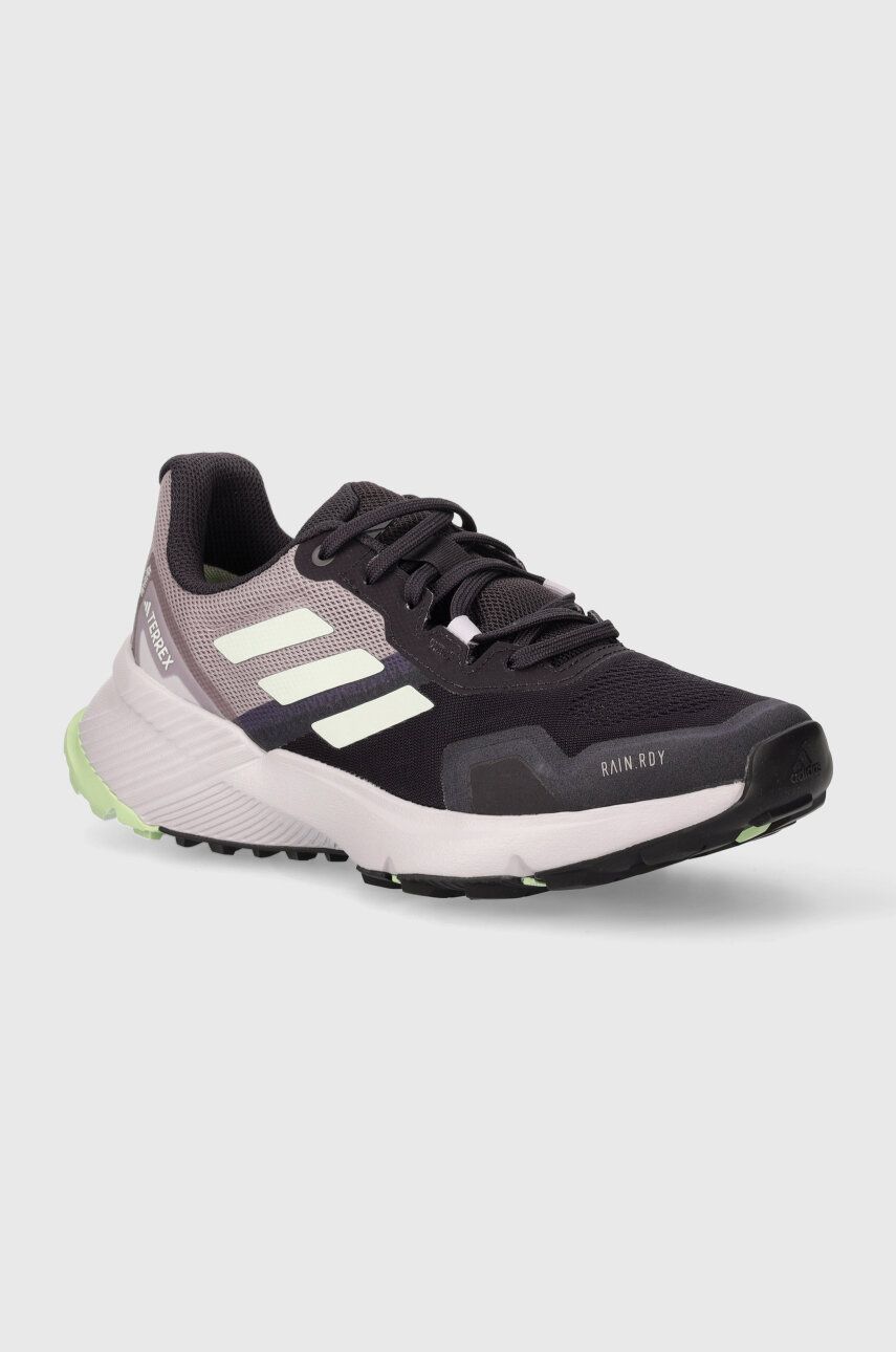 Topánky adidas TERREX Soulstride RAIN.RDY dámske, fialová farba, ID7754
