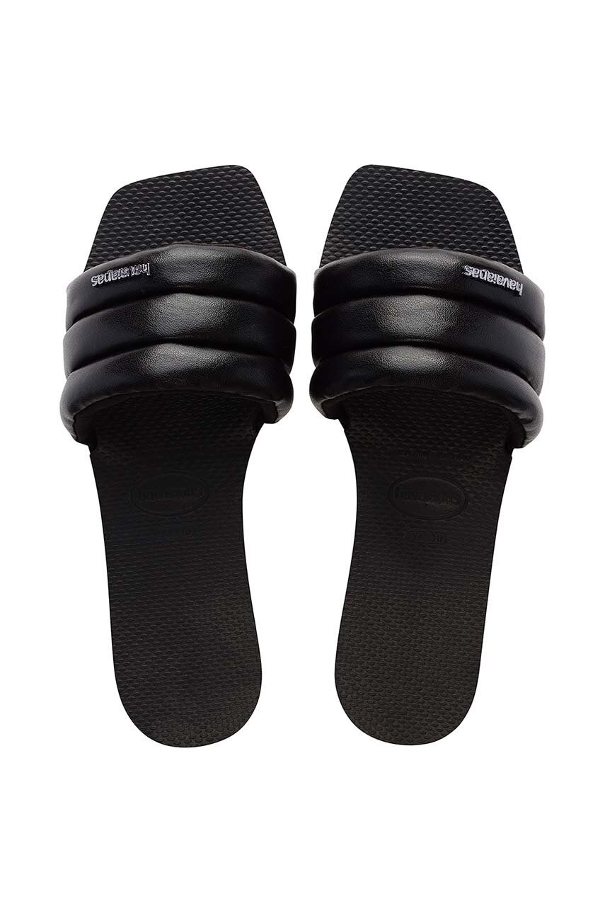 Šľapky Havaianas YOU MILAN dámske, čierna farba, 4148312.0090