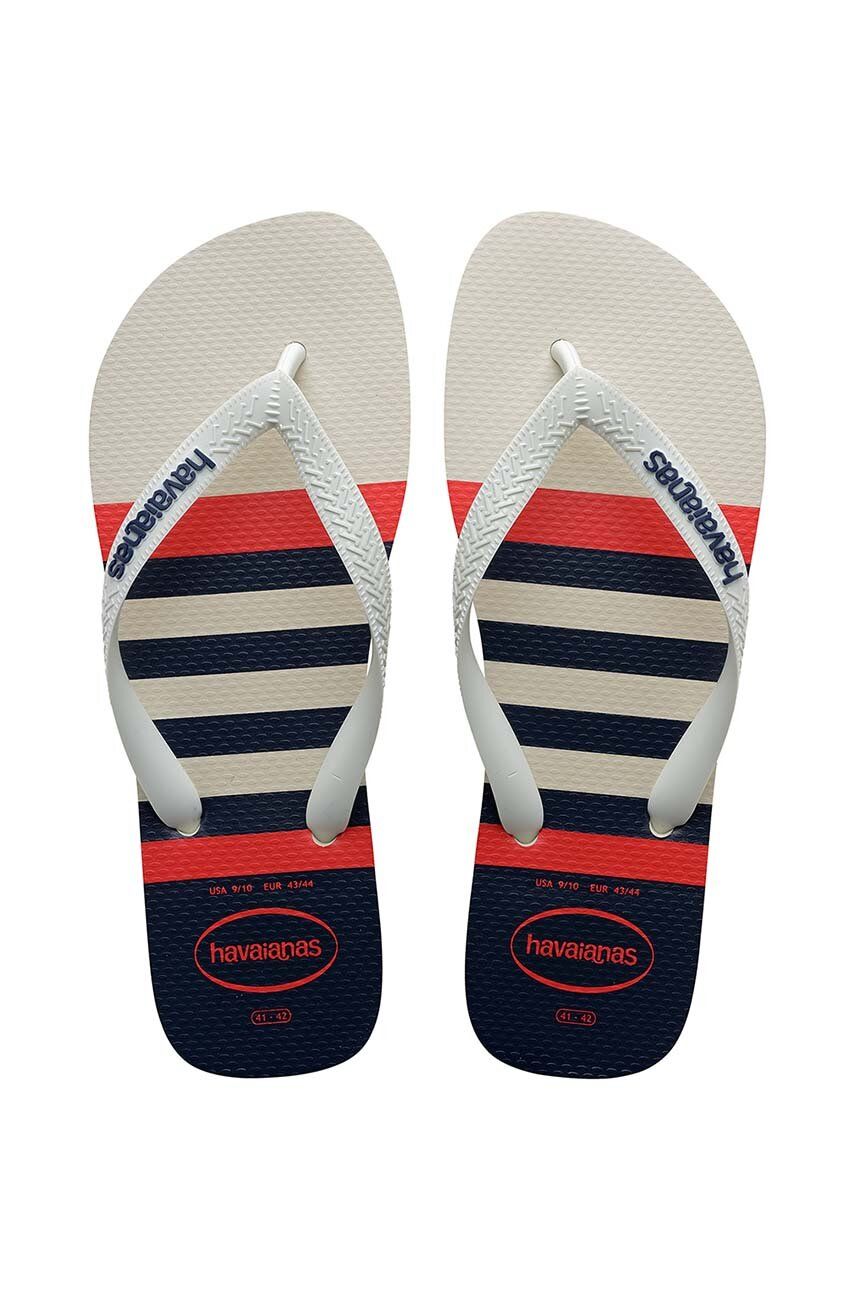Detské žabky Havaianas TOP NAUTICAL béžová farba