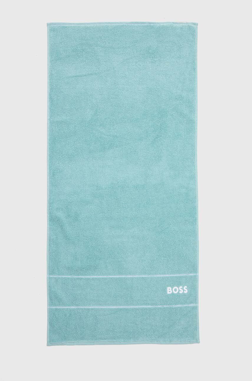 Uterák BOSS Plain Aruba Blue 50 x 100 cm