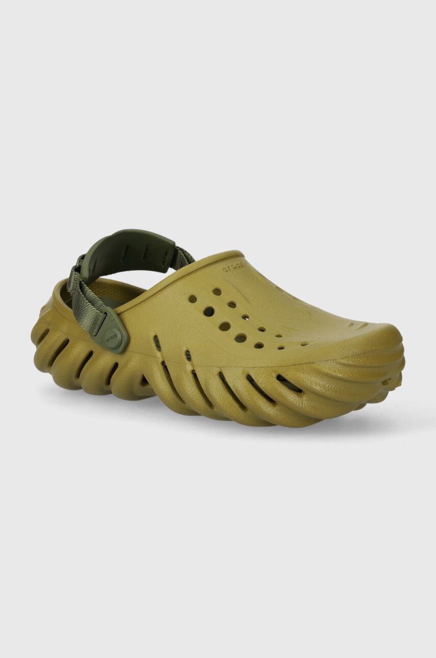 Šľapky Crocs X - (Echo) Clog pánske, zelená farba, 207937