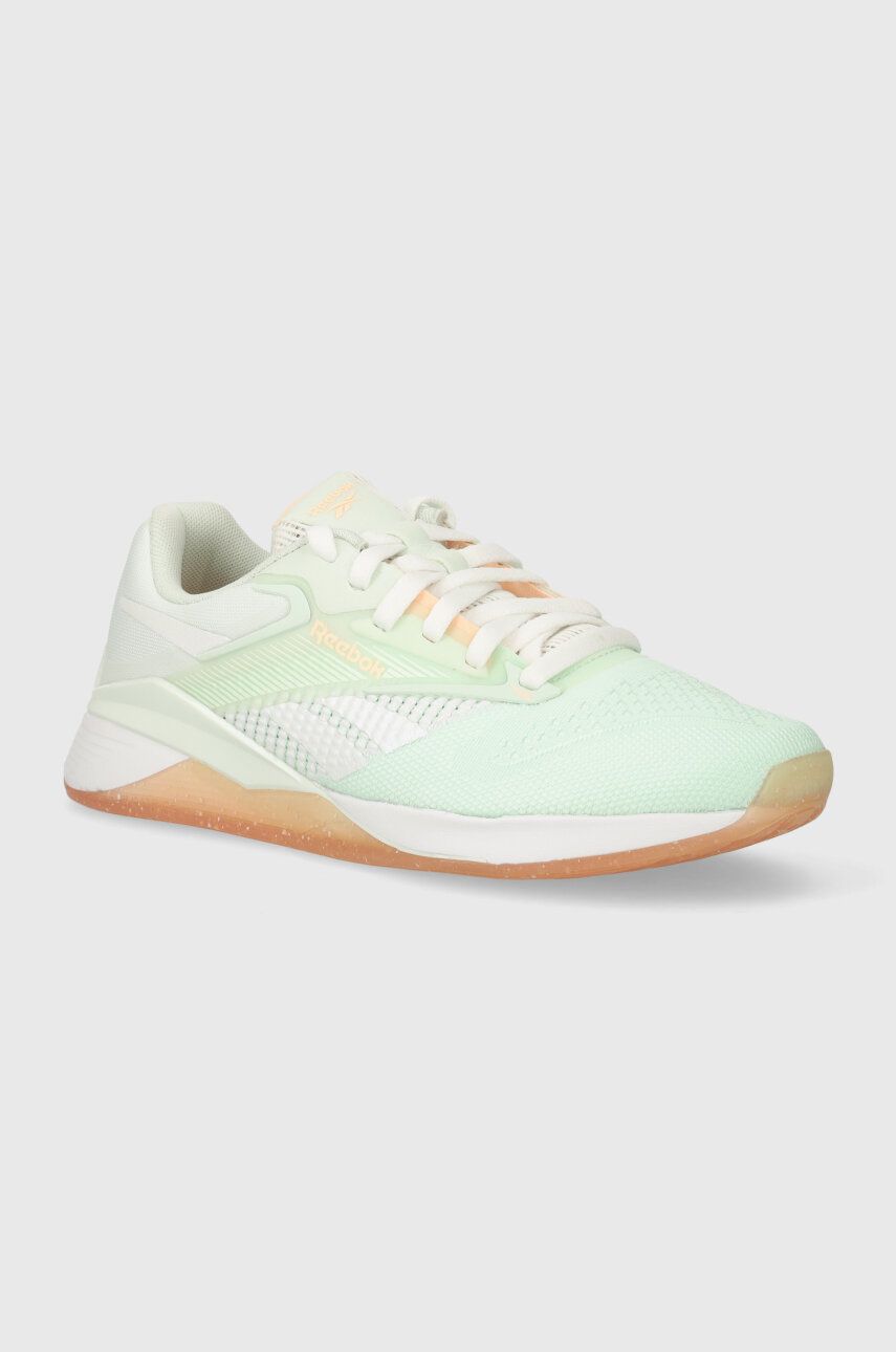 Tréningové topánky Reebok NANO X4 zelená farba, 100074189,