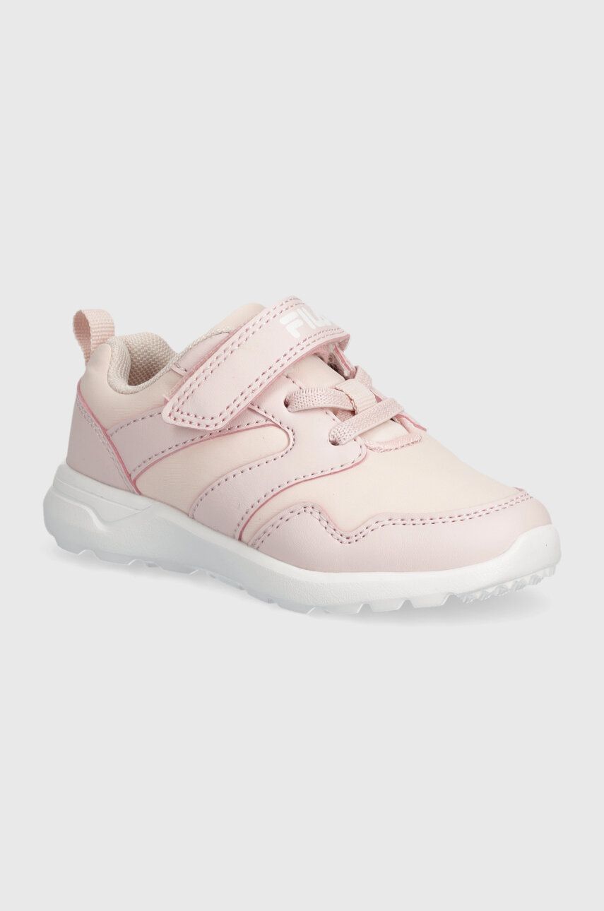 Detské tenisky Fila FILA FOGO velcro ružová farba
