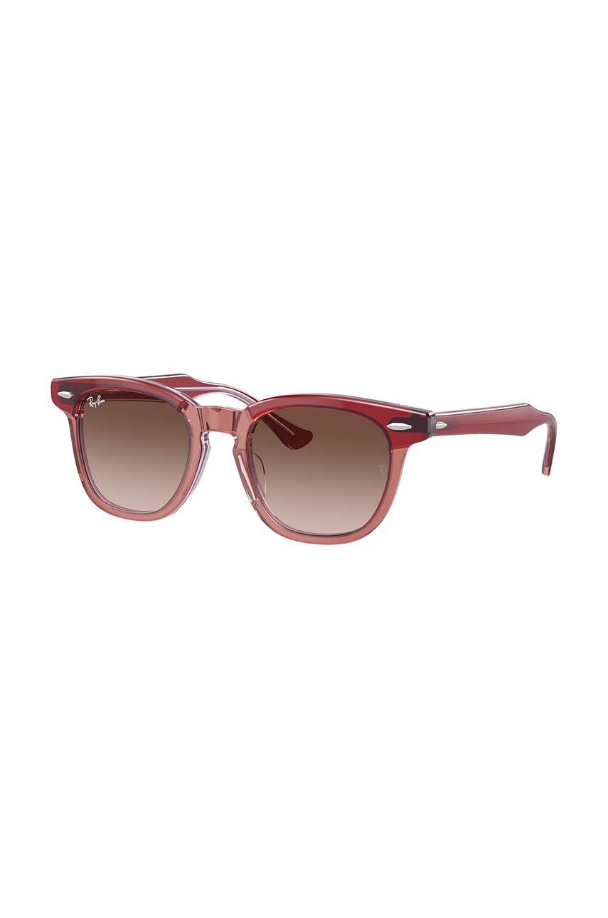 Detské slnečné okuliare Ray-Ban červená farba, 0RJ9098S