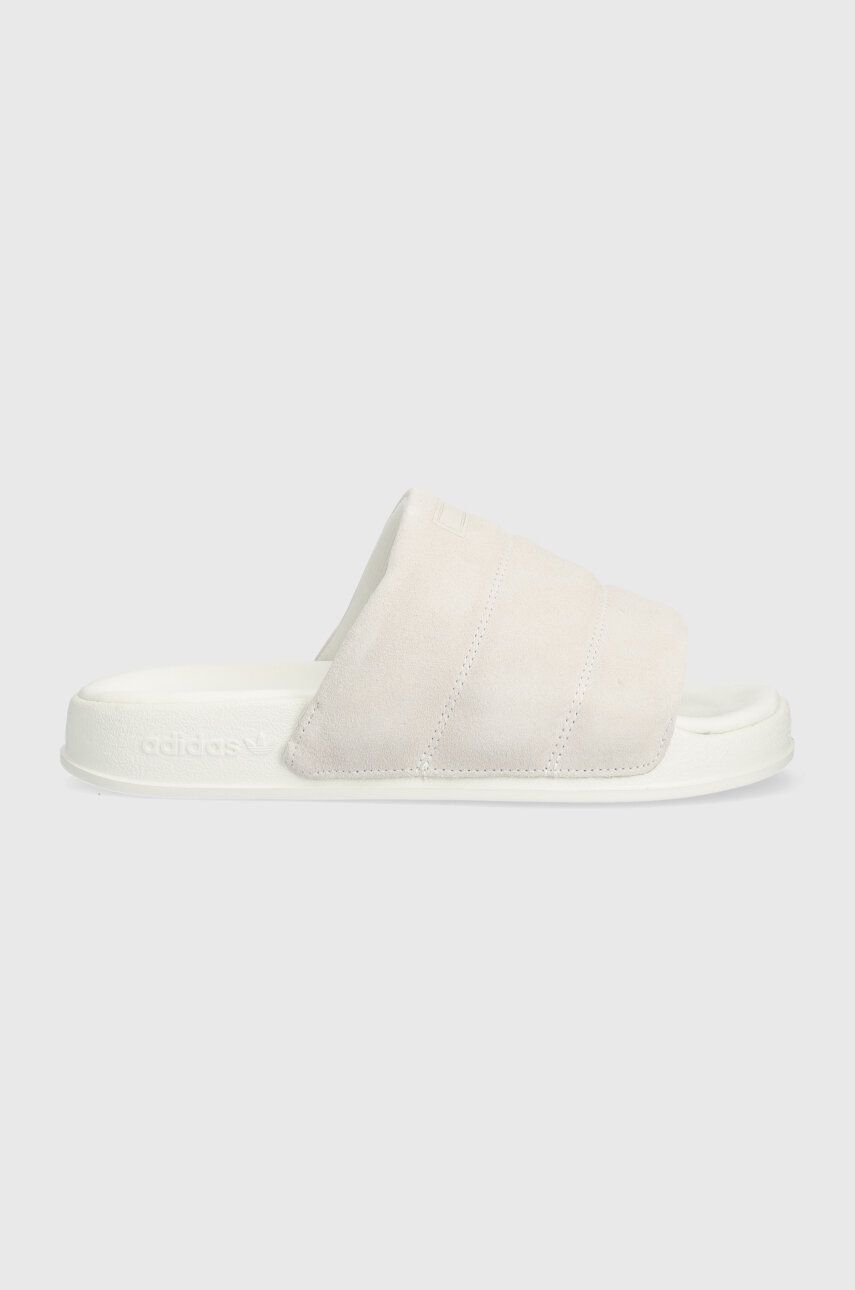 Šľapky adidas Originals Adilette Essential dámske, biela farba, IF3575