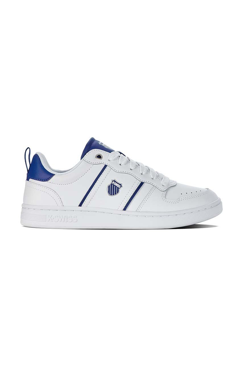 Kožené tenisky K-Swiss LOZAN MATCH LTH 08903.985.M, biela farba