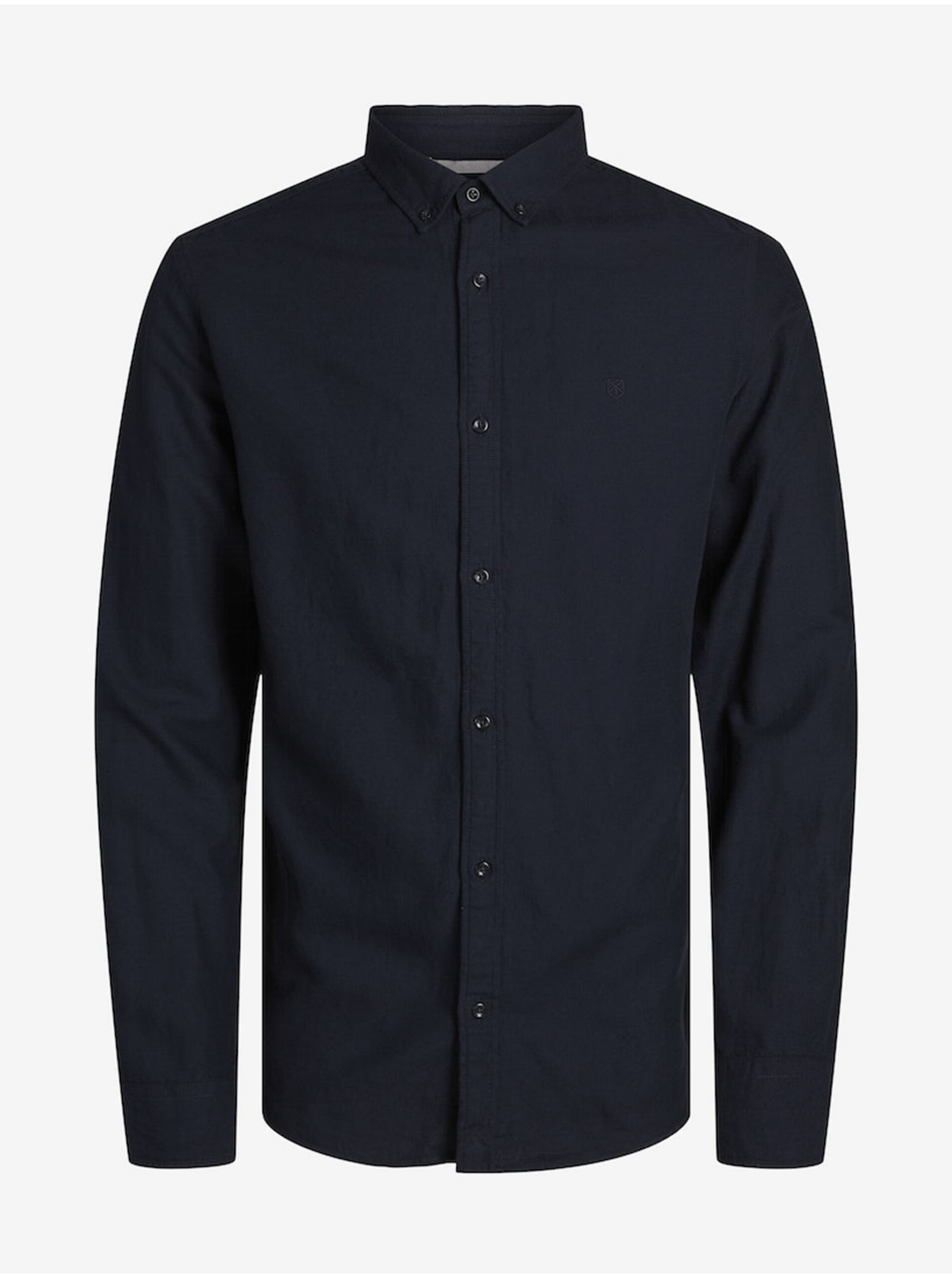 Tmavomodrá pánska košeľa Jack & Jones Maze