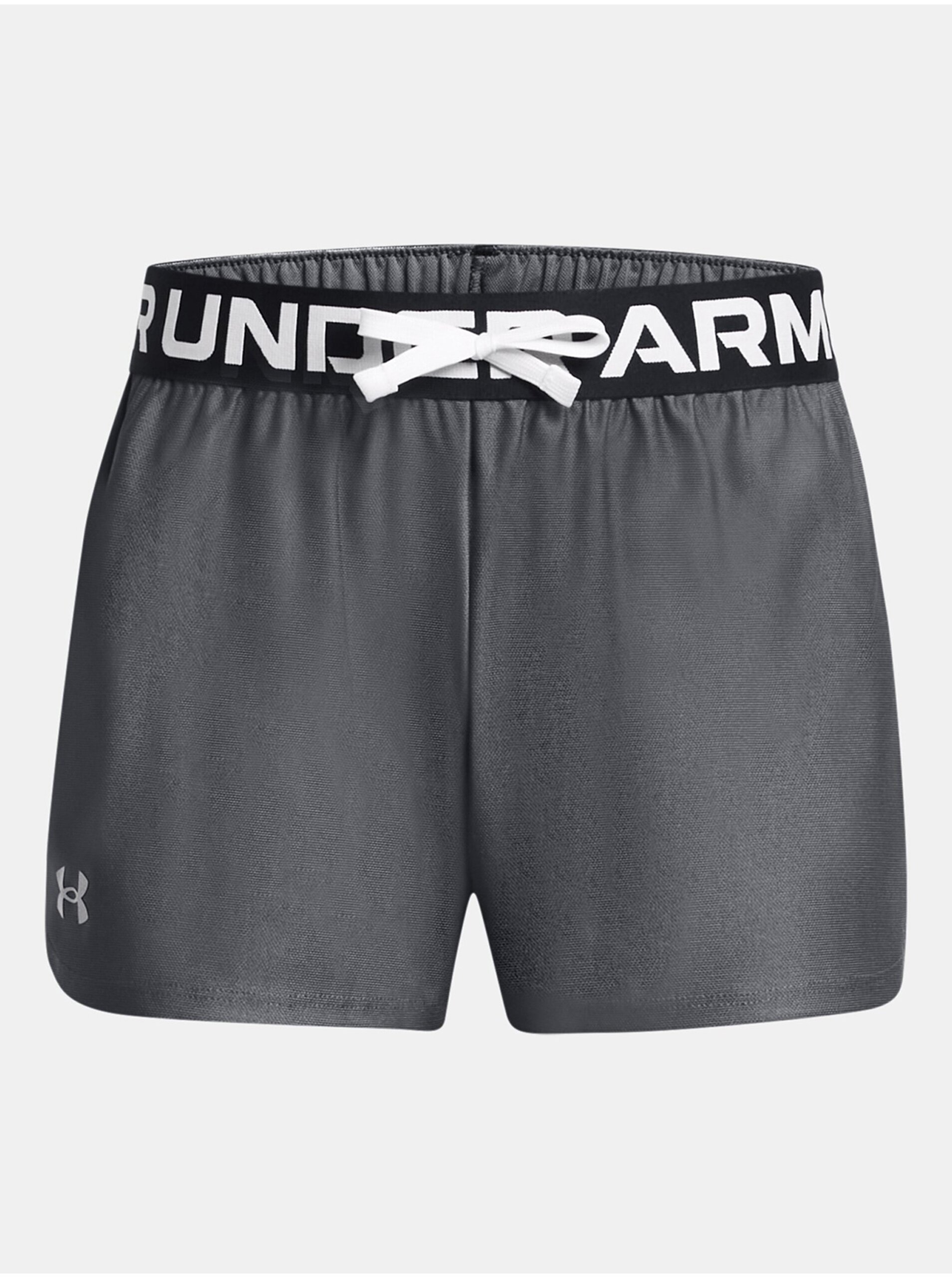 Tmavosivé športové kraťasy Under Armour Play Up Solid Shorts