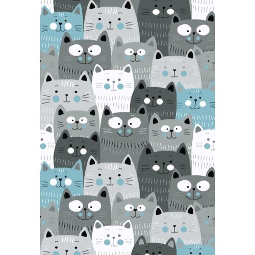 Vopi Kusový detský koberec Kiddo 1079 blue, 120 x 170 cm