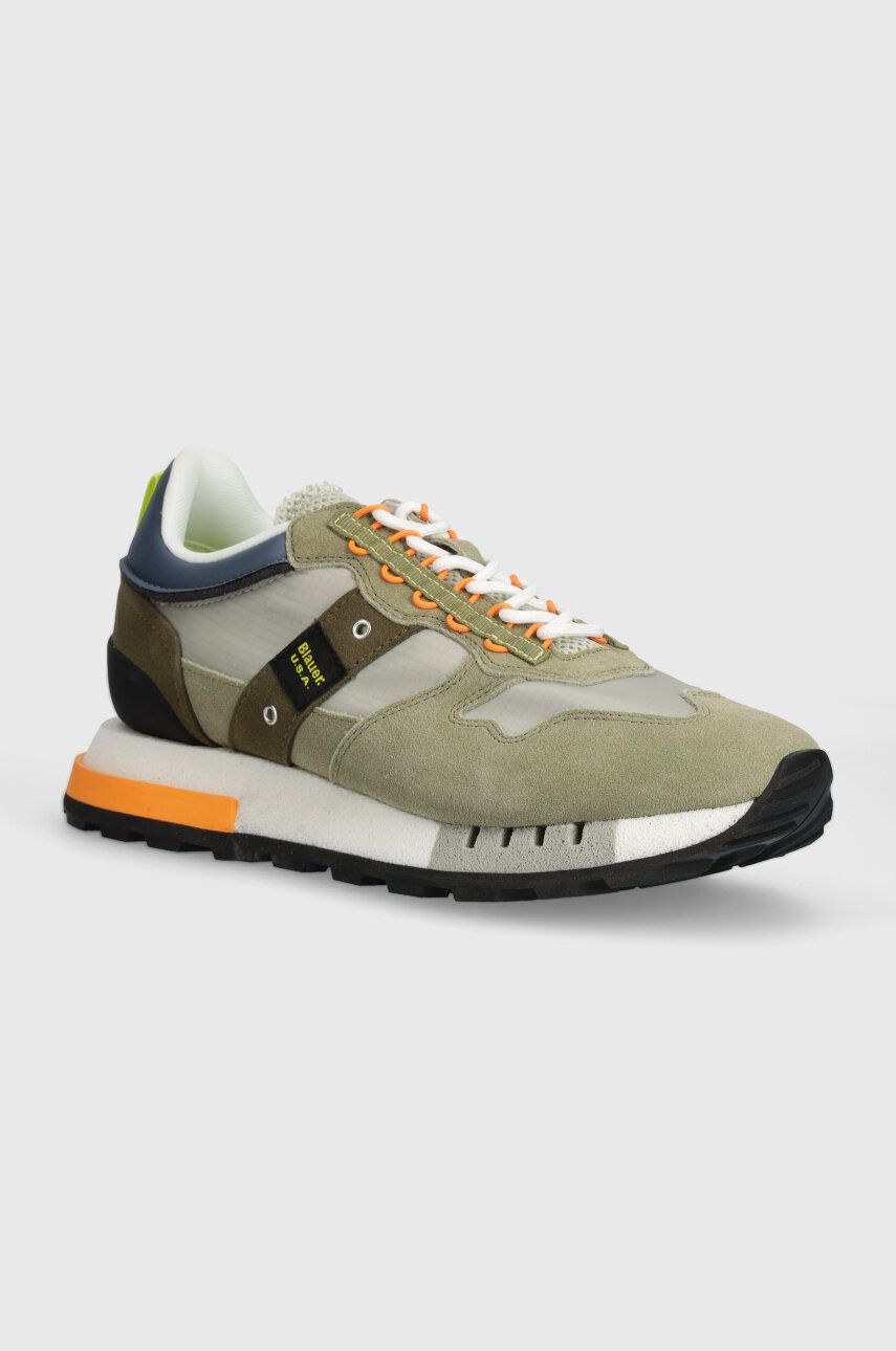 Tenisky Blauer HERON zelená farba, S4HERON02.RIS