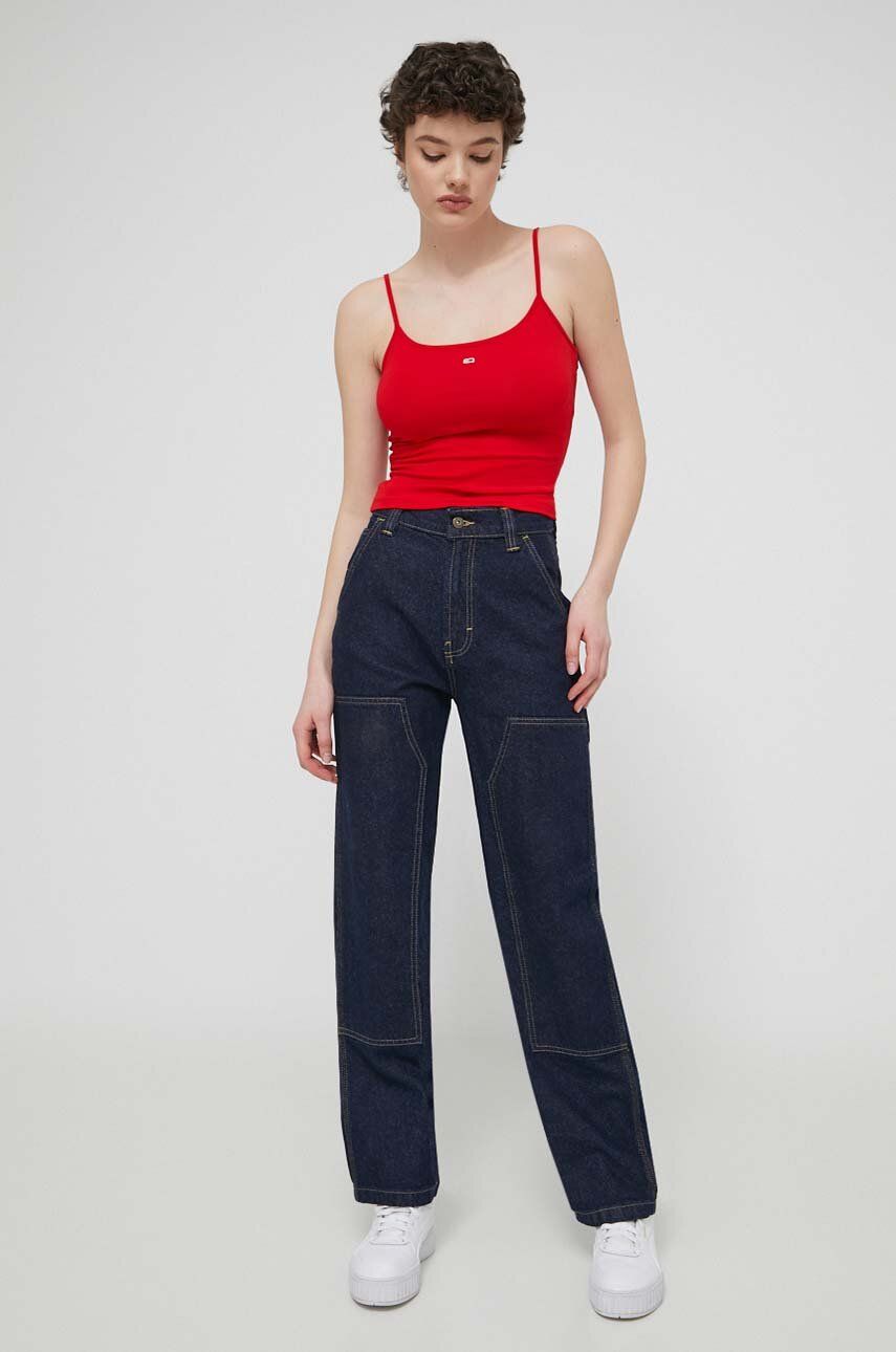 Rifle Dickies MADISON DOUBLE KNEE DENIM W dámske, vysoký pás, DK0A4YGL
