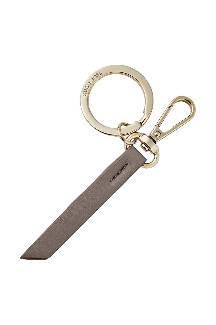 Kľúčenka BOSS Triga Taupe