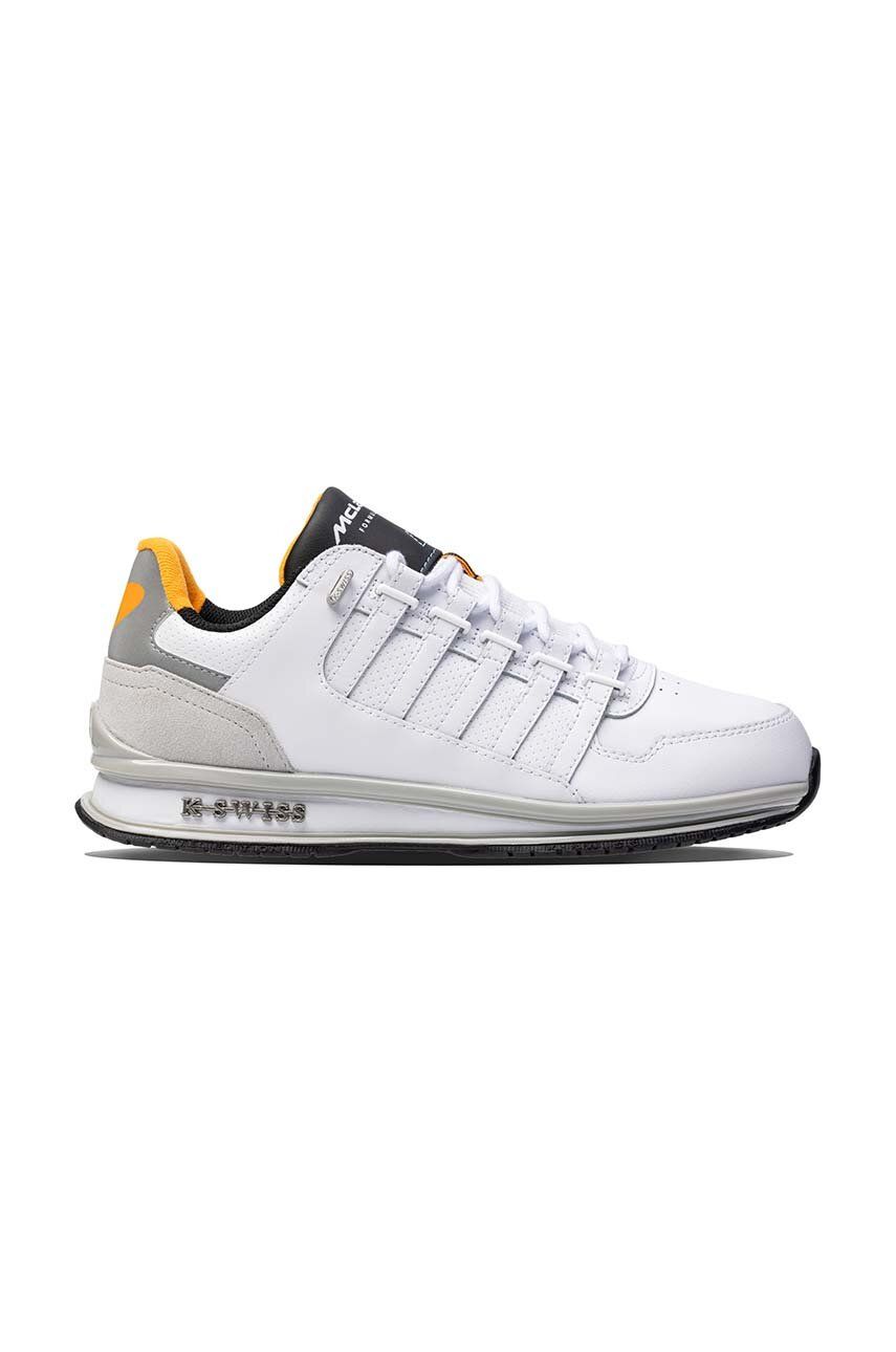 Kožené tenisky K-Swiss RINZLER GT X MCLAREN 09083.148.M, biela farba