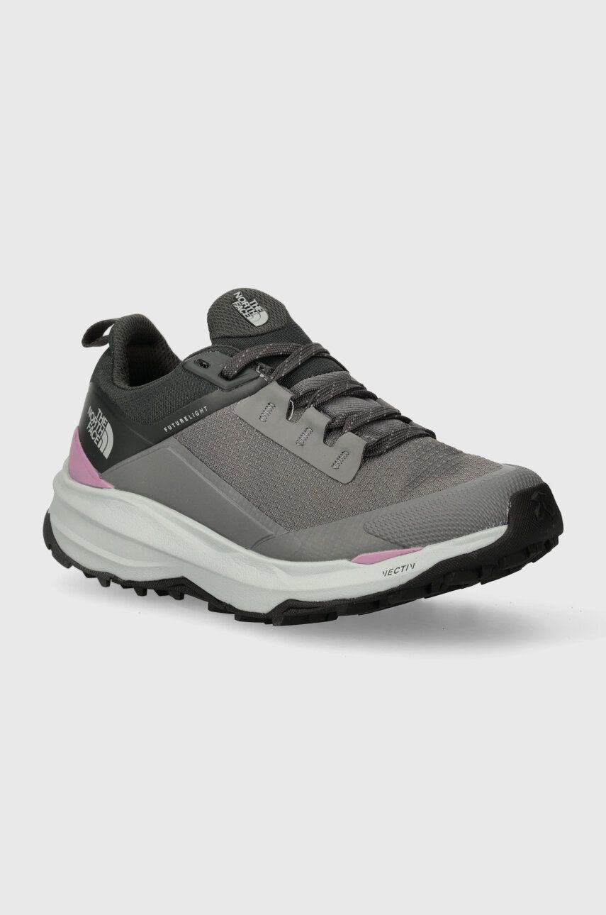 Topánky The North Face  VECTIV EXPLORIS 2 dámske, šedá farba, NF0A7W6DSOU1