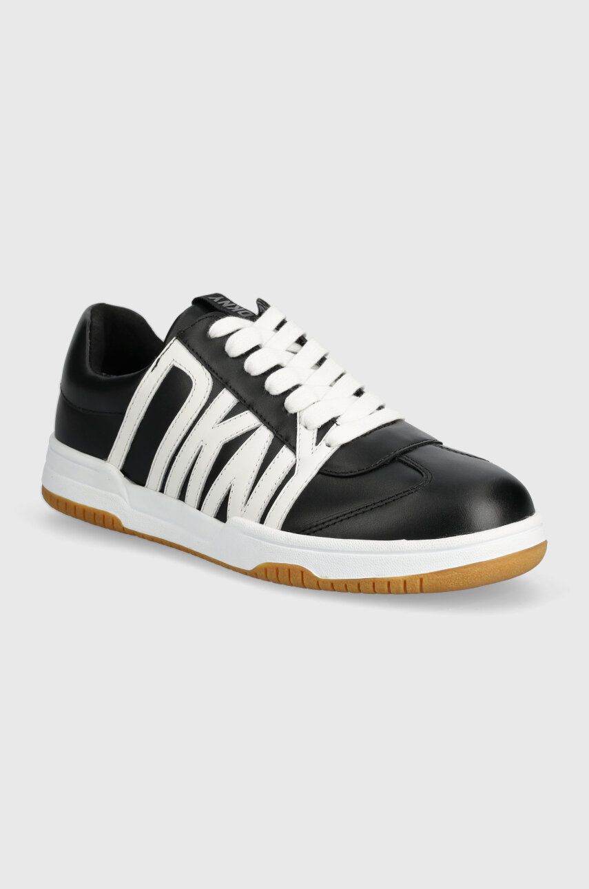 Kožené tenisky Dkny Betty čierna farba, K1421470