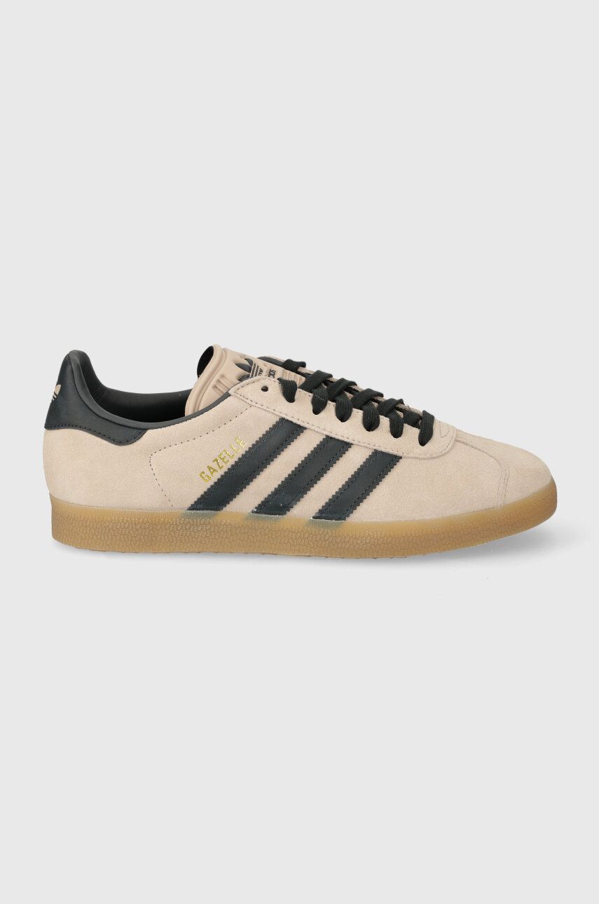 Tenisky adidas Originals Gazelle béžová farba, IG6199