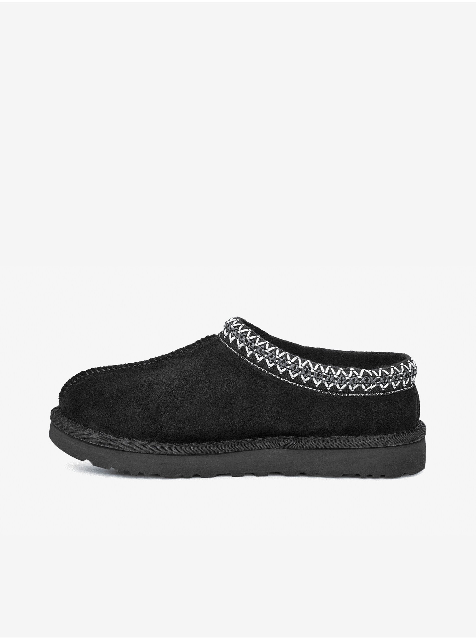 Čierne dámske semišové šľapky UGG Tasman
