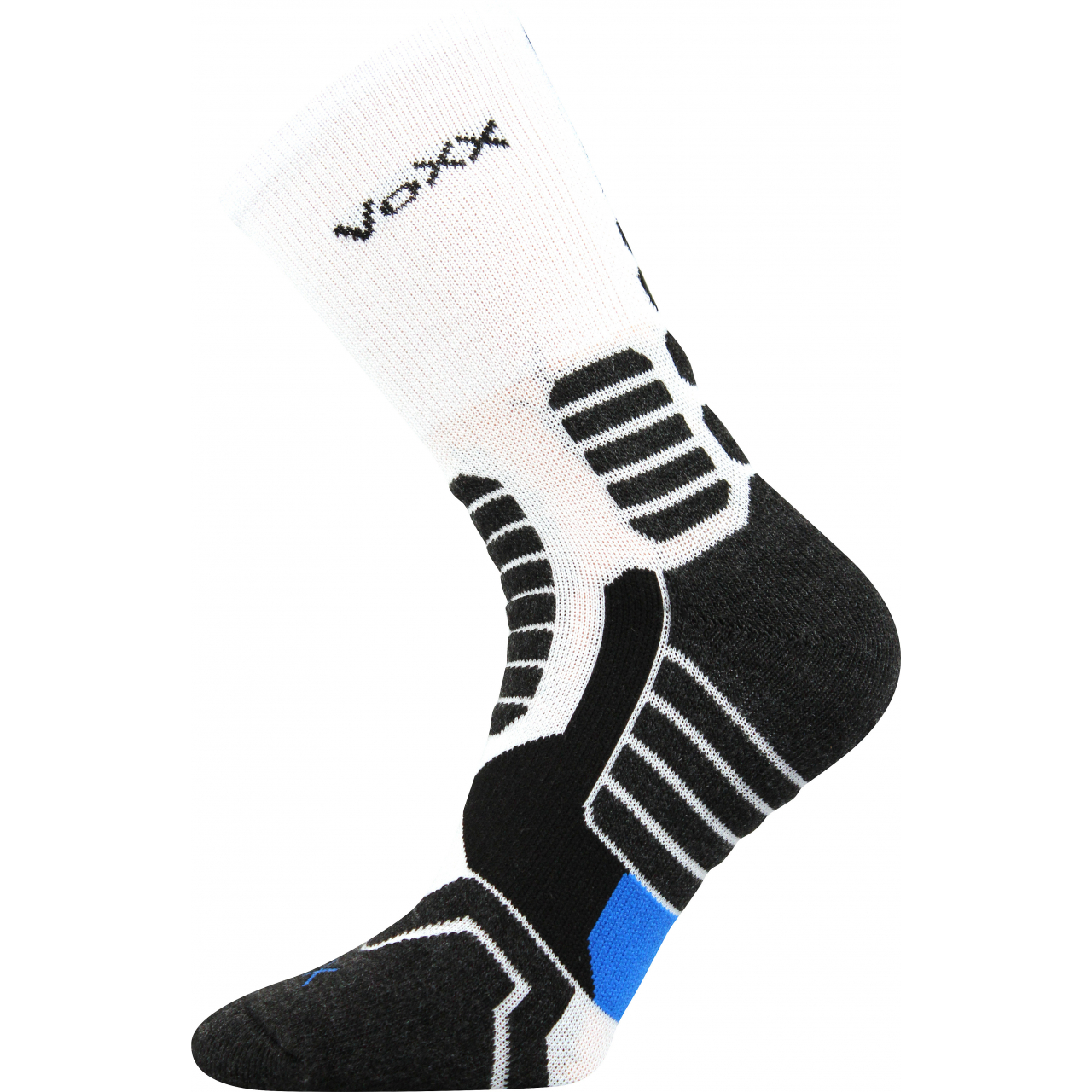 Ponožky kompresný unisex Voxx Ronin - bílé-čermé, 35-38