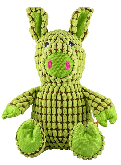 Petnova - Hracky HRACKA - PLU FUNNYPIG GREEN 34 cm