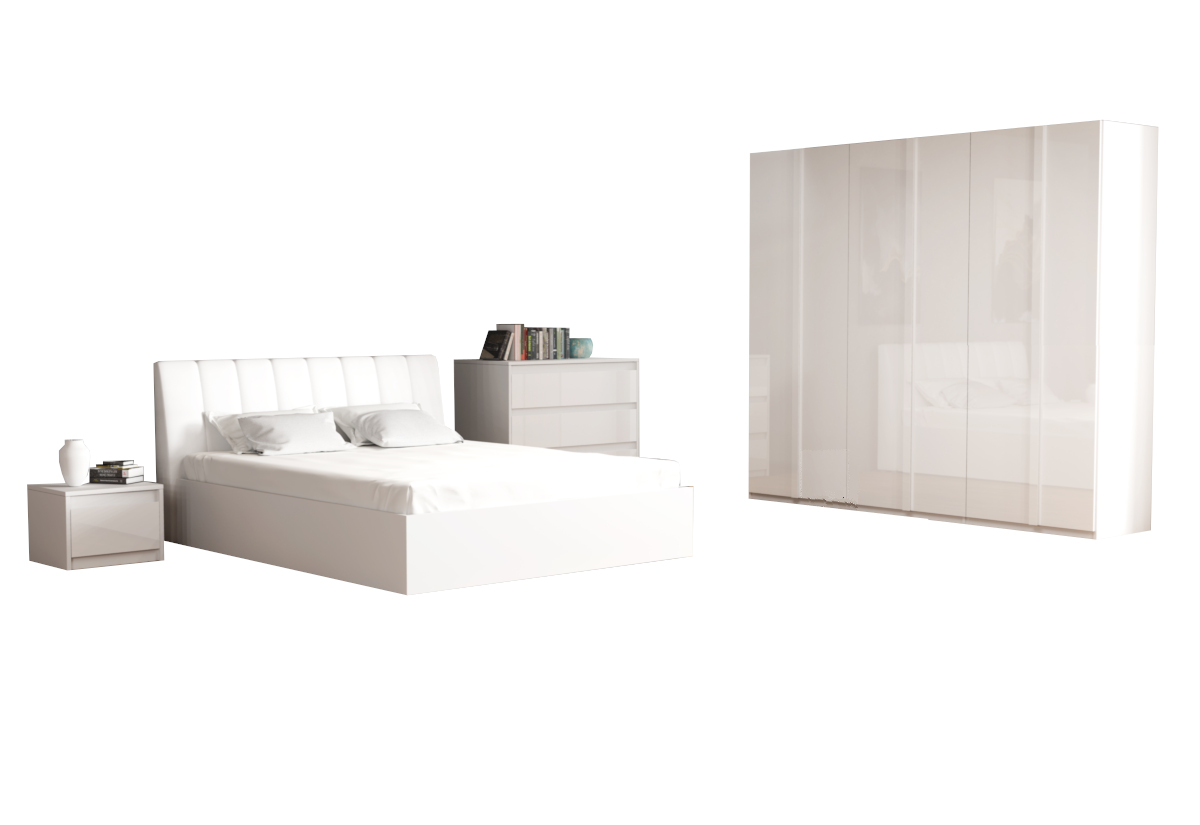 Expedo Spálňová zostava TANIA, biela