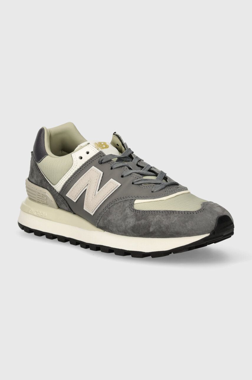 Tenisky New Balance 574 šedá farba, U574LGGD