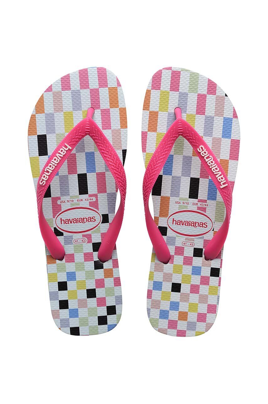 Žabky Havaianas TOP CHECK ružová farba, 4148764.7210