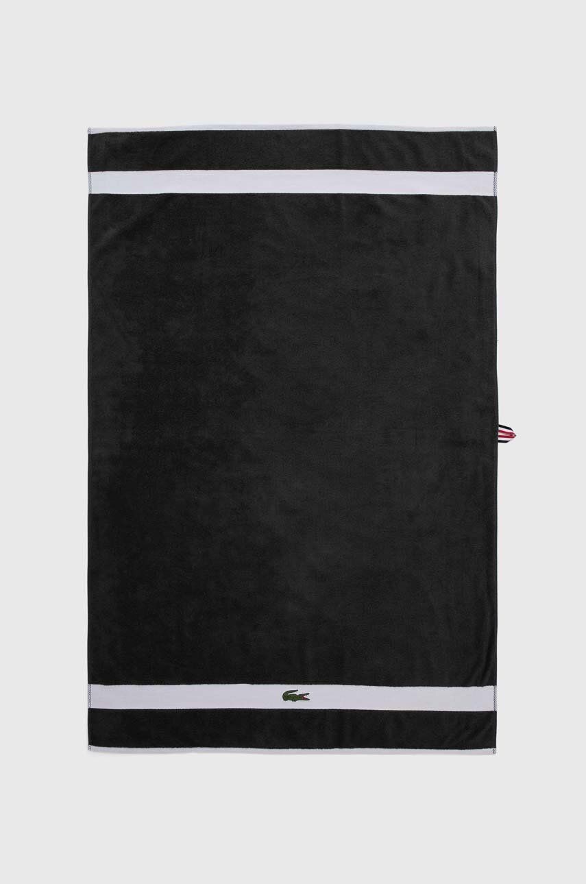 Bavlnený uterák Lacoste L Casual Bitume 90 x 150 cm