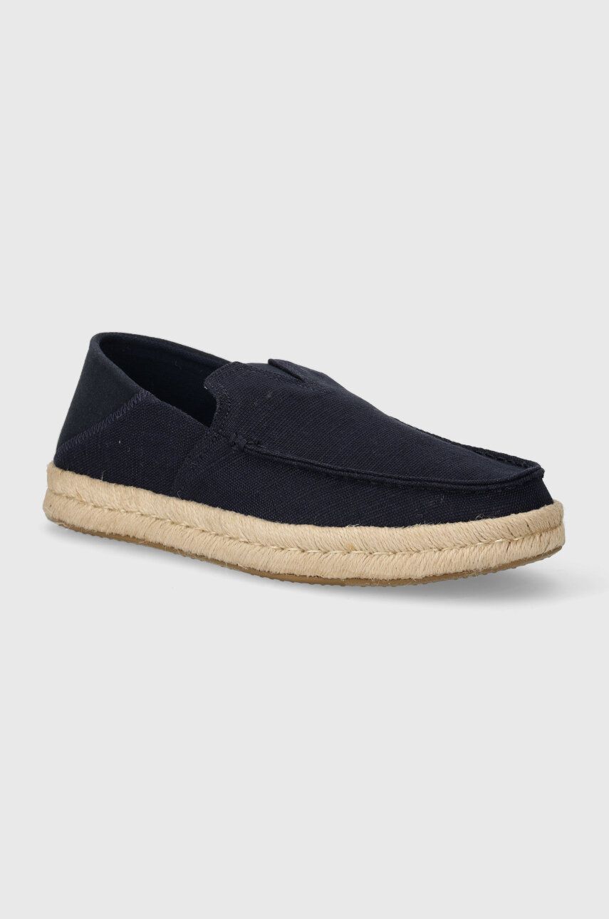 Espadrilky Toms Alonso Loafer Rope tmavomodrá farba, 10020889