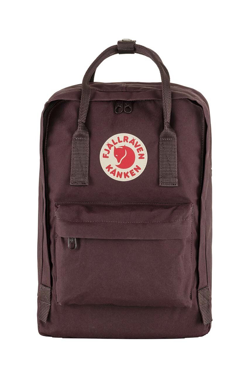 Ruksak Fjallraven Kanken Laptop fialová farba, veľký, s nášivkou, F23524