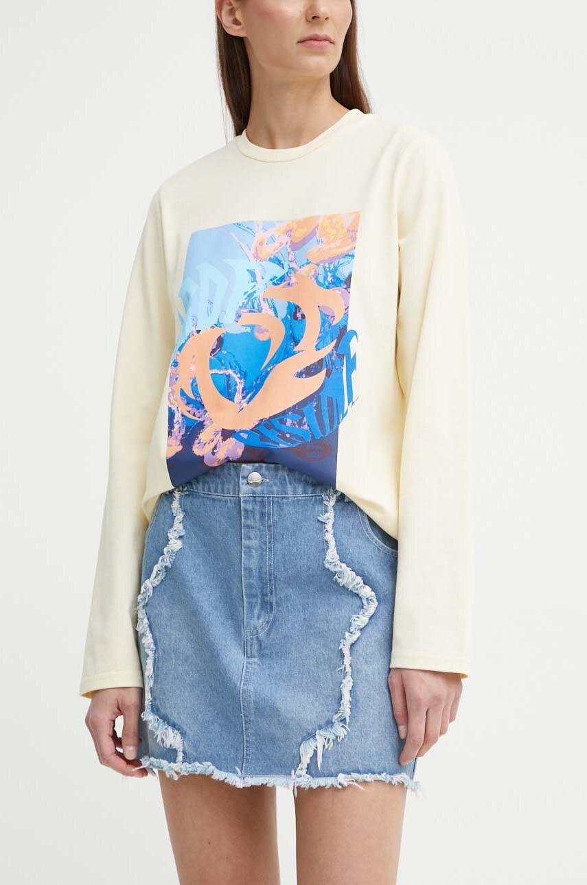 Rifľová sukňa Résumé AriRS Skirt mini, puzdrová, 20841134