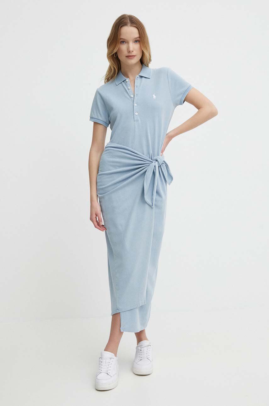 Šaty Polo Ralph Lauren maxi, áčkový strih, 211935605