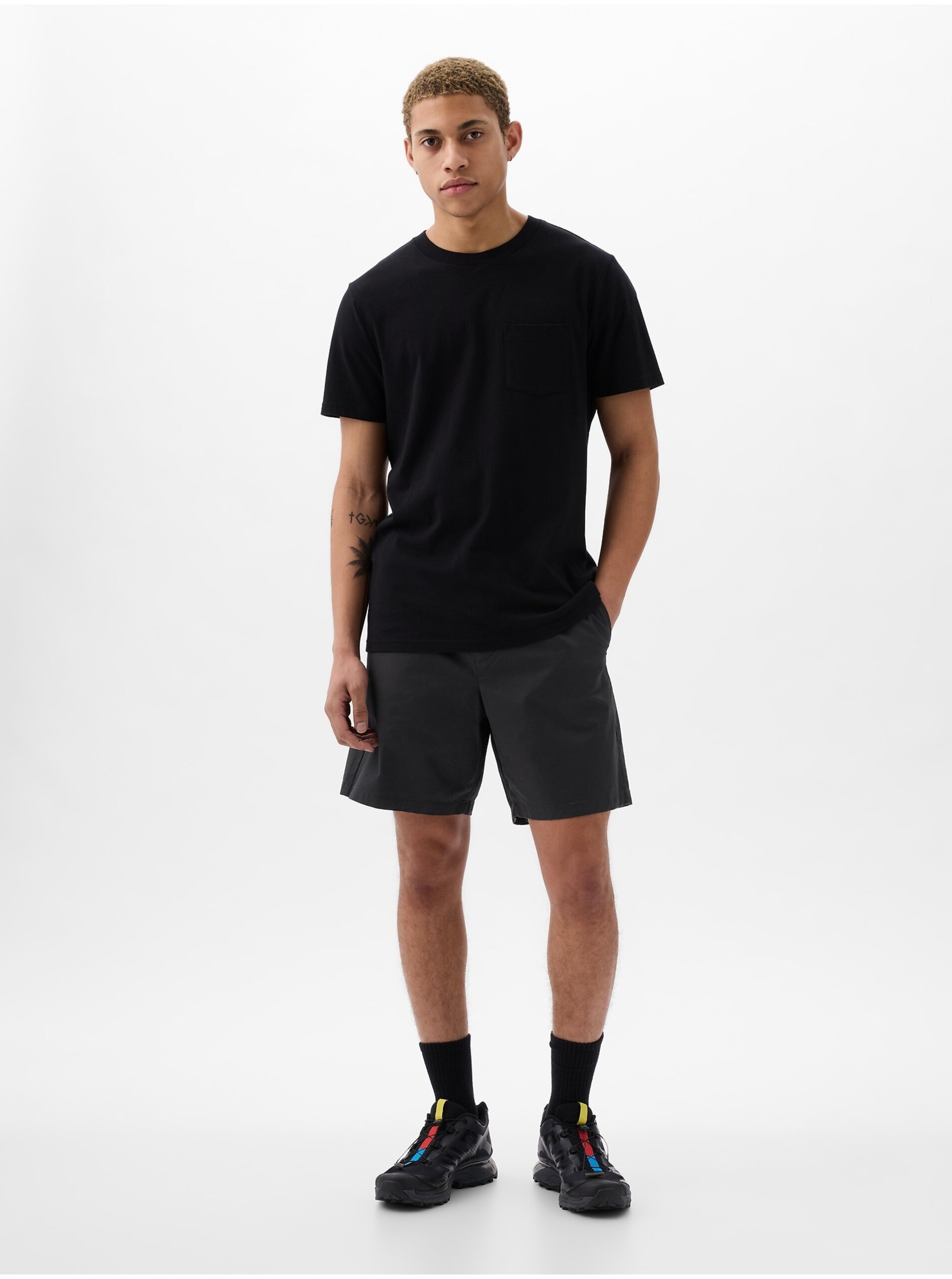 Čierne pánske kraťasy GAP