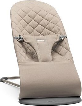 Babybjörn Bliss Sand Grey Woven, tmavo sivá konštrukcia