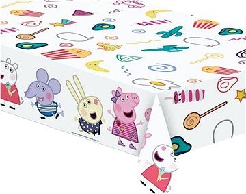 Plastový obrus „Prasiatko Peppa“, 120 × 180 cm
