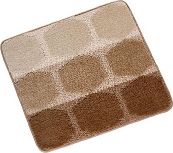 BELLATEX Bany 60 × 50 cm ováliky béžovo-hnedá