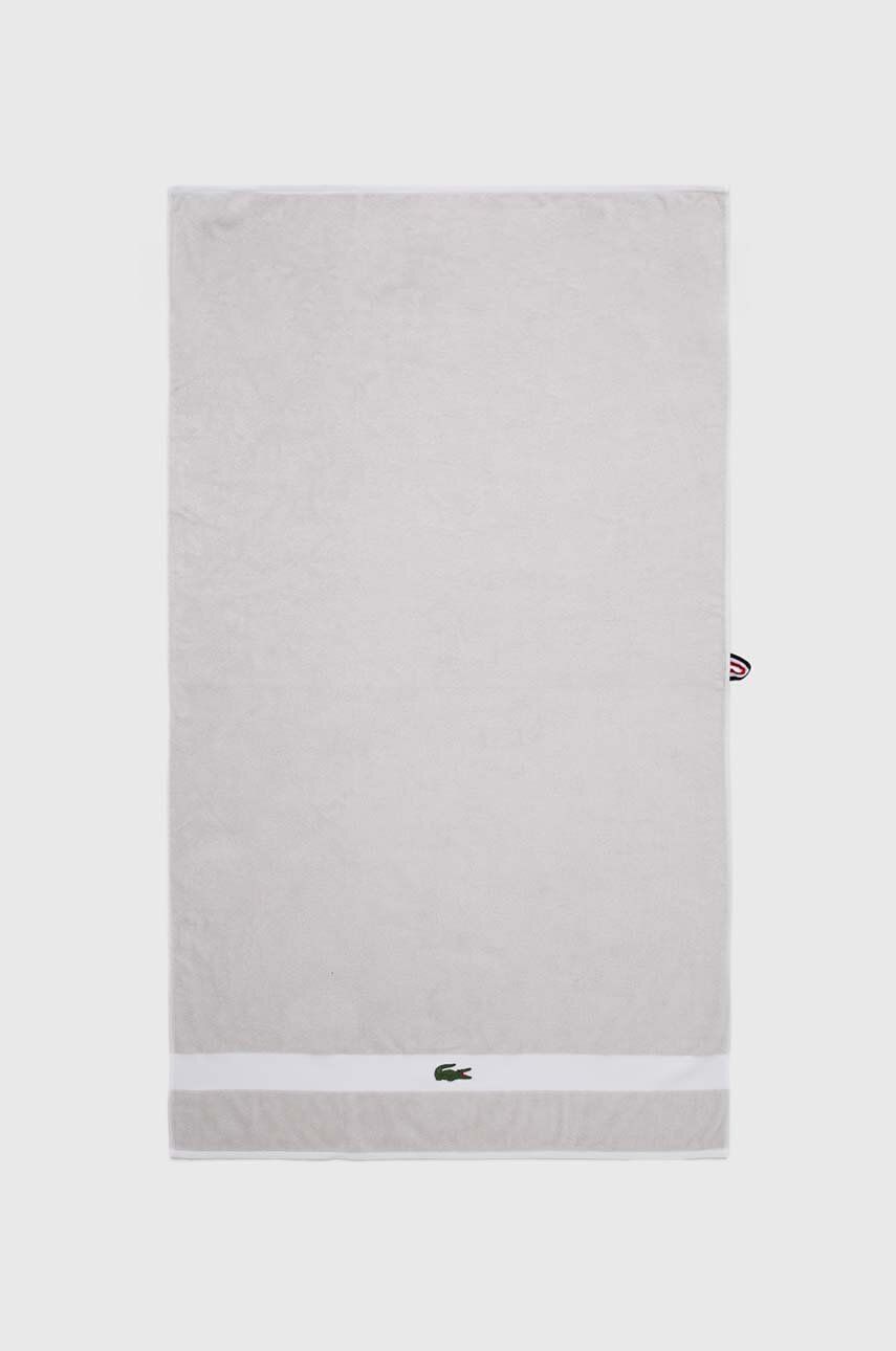 Bavlnený uterák Lacoste L Casual Argent 70 x 140 cm